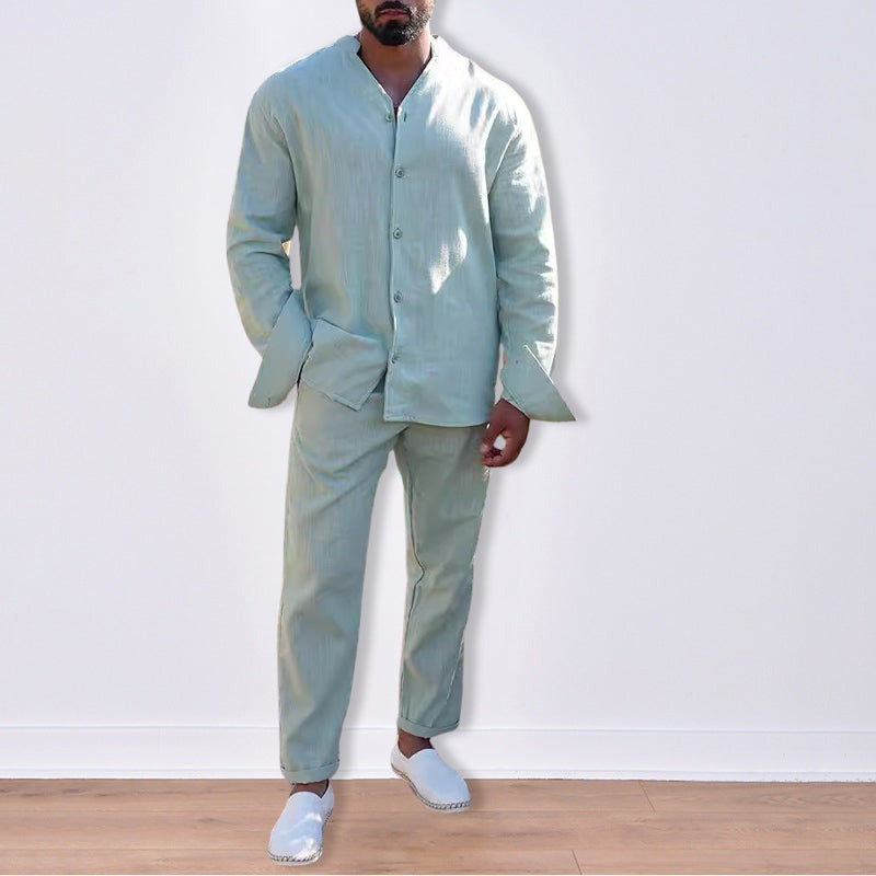 Ensemble en coton et lin