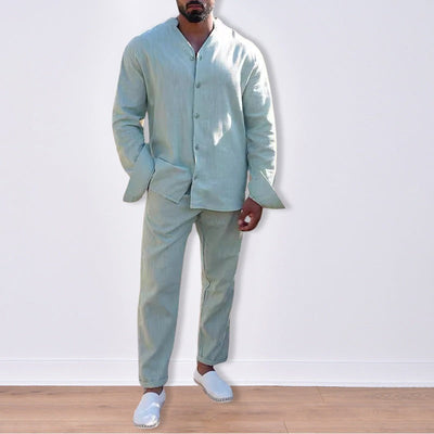 Ensemble en coton et lin