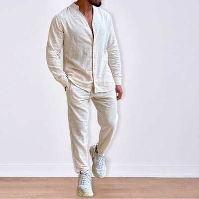 Ensemble en coton et lin