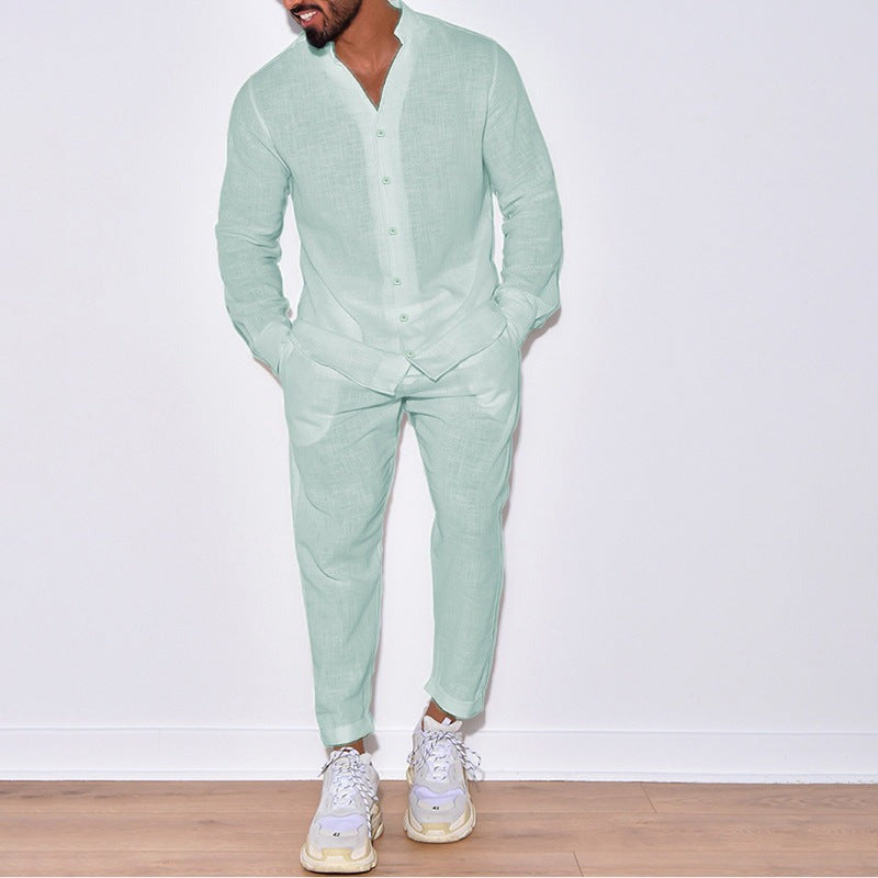 Ensemble en coton et lin