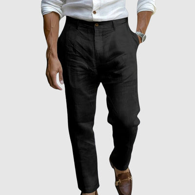 Pantalon en Lin Chic de Saint-Tropez