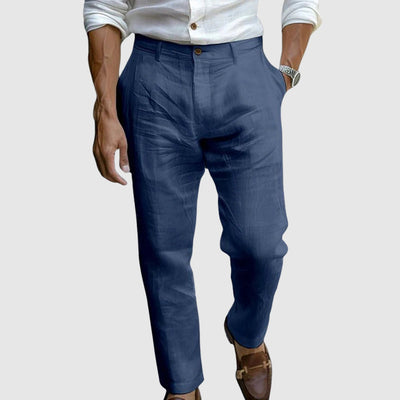 Pantalon en Lin Chic de Saint-Tropez