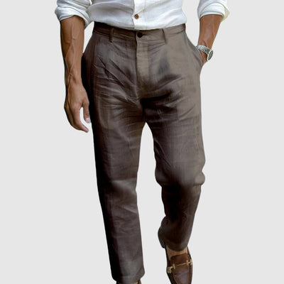 Pantalon en Lin Chic de Saint-Tropez
