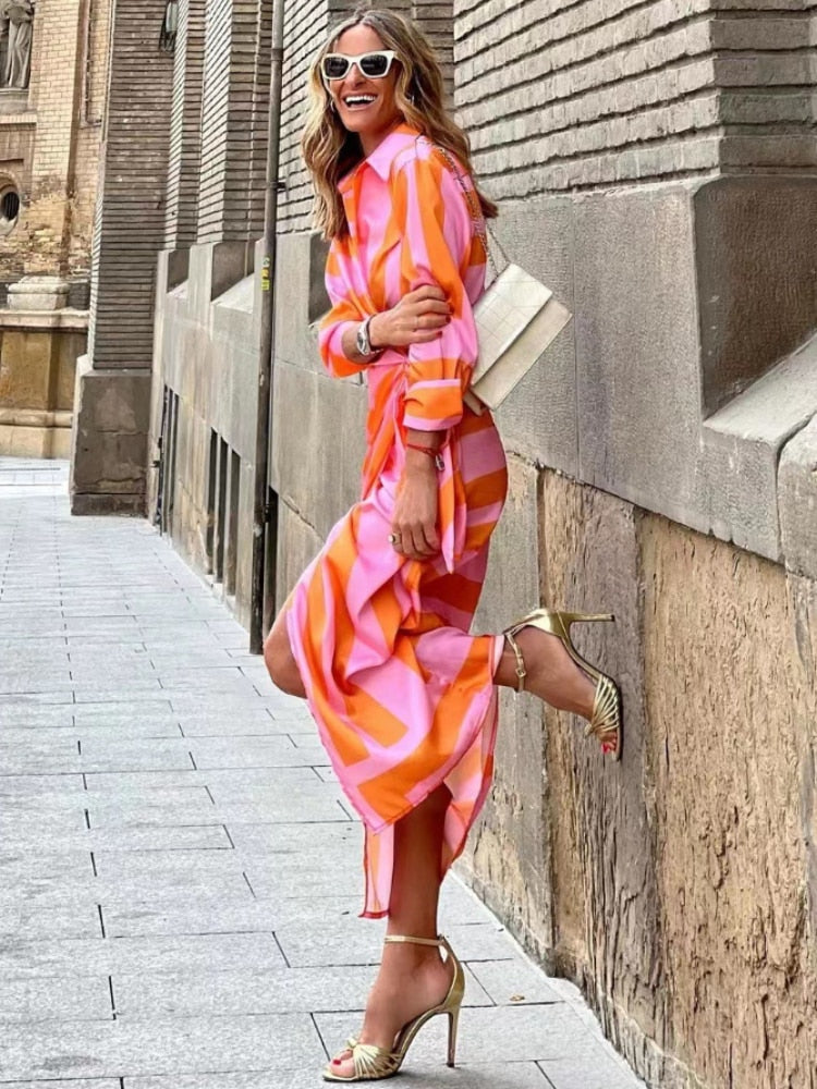Femme Chic Midi Robe d’été – Maryellen