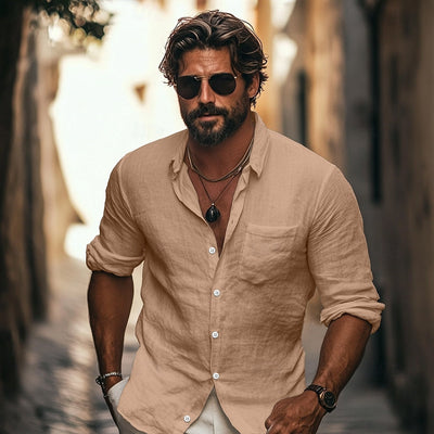 Chemise Homme à Manches Longues Blanche – Jean-Louis