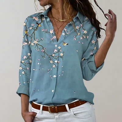 Roxane | Chemise Manches 3/4 Pour Femme | Ete