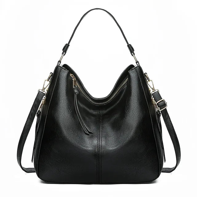 Jacky - Sac à bandoulière d'été en cuir, élégant et spacieux, pour femmes