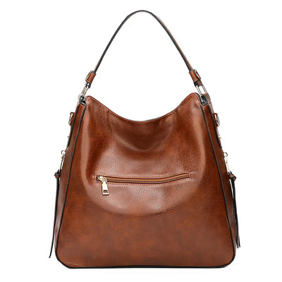 Jacky - Sac à bandoulière d'été en cuir, élégant et spacieux, pour femmes