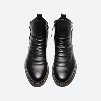 Bottes en cuir élégantes et décontractées pour hommes - Marty