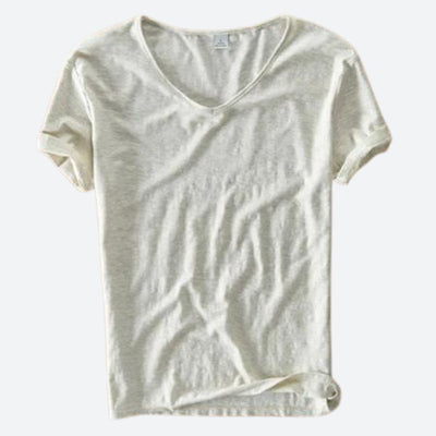 T-shirt aéré en coton et lin pour l'été - Maxx