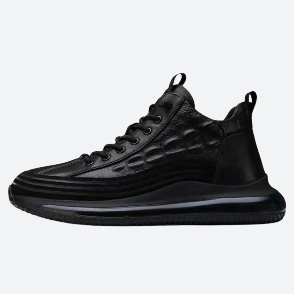 Chaussures élégantes en cuir de vachette pour hommes avec coussins d'air confortables - Mees
