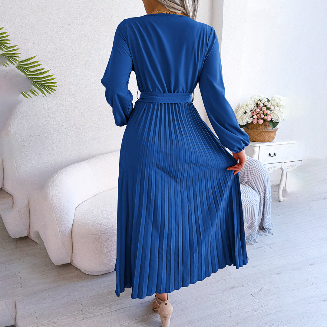 MONIQUE - Robe d'été élégante et plissée