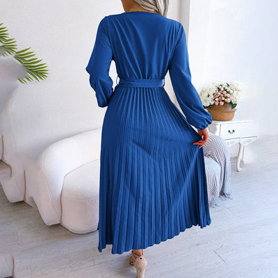 MONIQUE - Robe d'été élégante et plissée