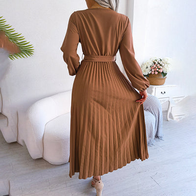 MONIQUE - Robe d'été élégante et plissée