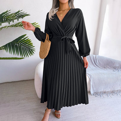 MONIQUE - Robe d'été élégante et plissée