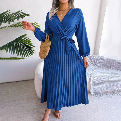 MONIQUE - Robe d'été élégante et plissée