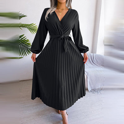 MONIQUE - Robe d'été élégante et plissée
