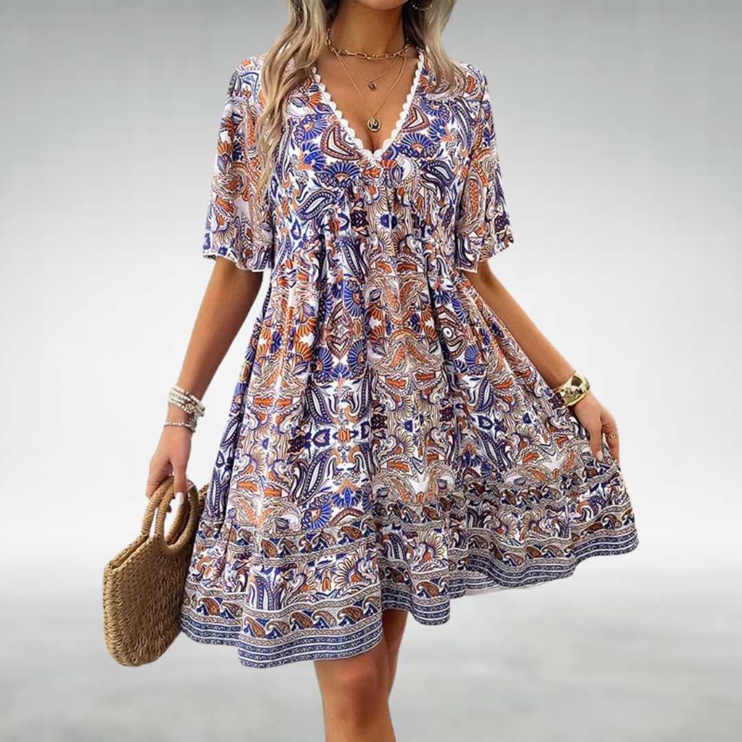 Saylor™ | Robe Courte Bohème