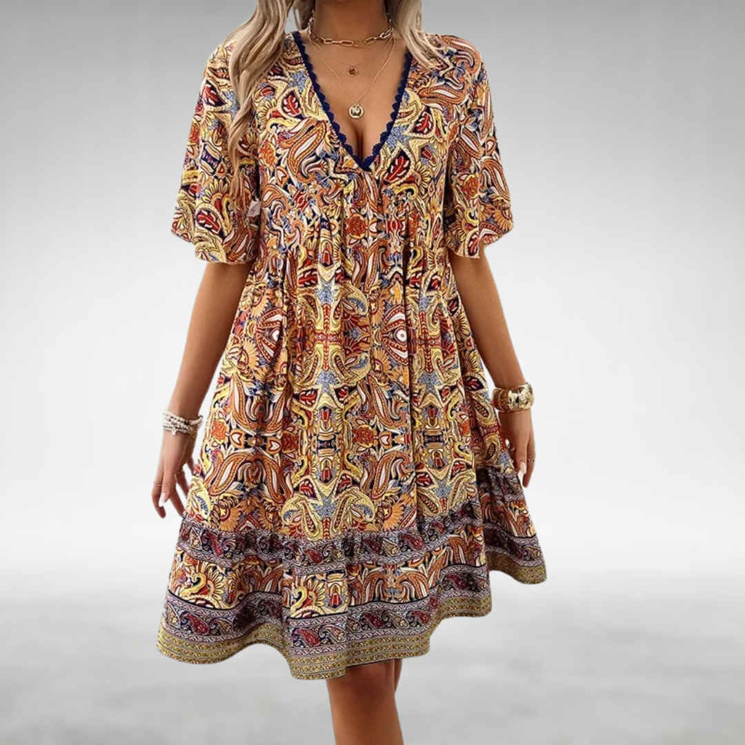Saylor™ | Robe Courte Bohème