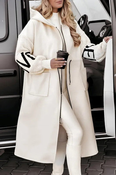 RHEA - Veste élégante avec éléments en patchwork