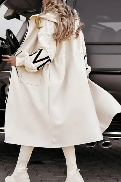 RHEA - Veste élégante avec éléments en patchwork