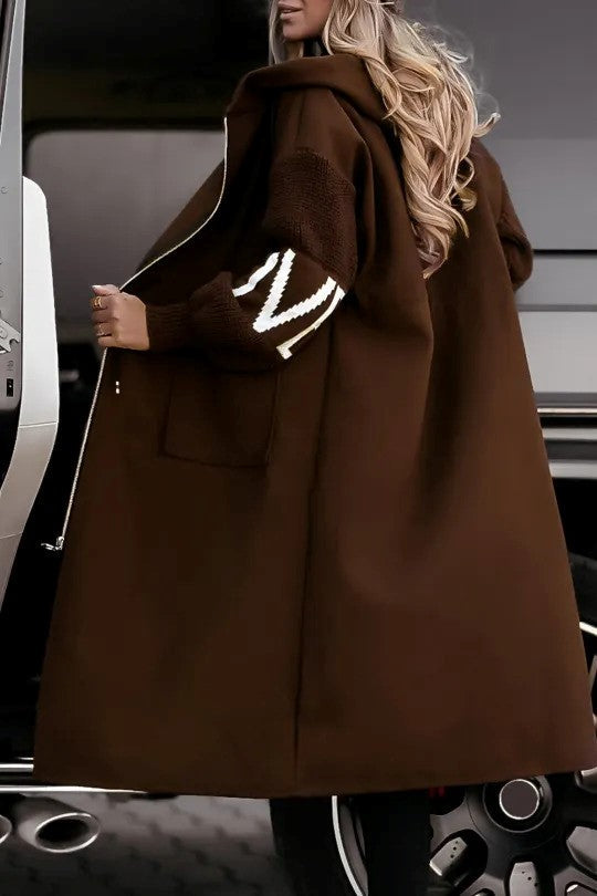 RHEA - Veste élégante avec éléments en patchwork