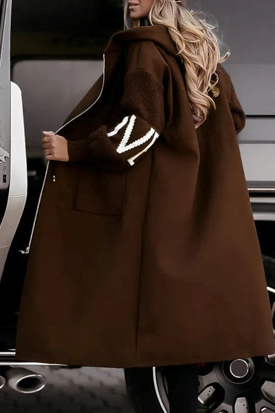 RHEA - Veste élégante avec éléments en patchwork