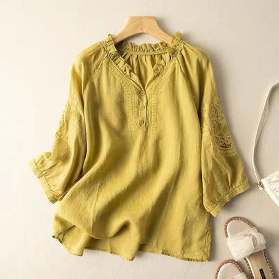 BLOUSE EN LIN NATALIA
