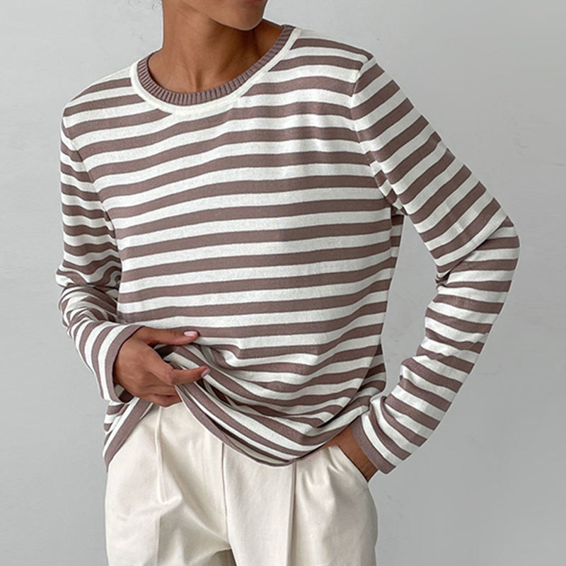 Harper™ - Chemise à rayures élégante et décontractée