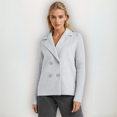 Emeline™ | Veste Blazer Tricotée