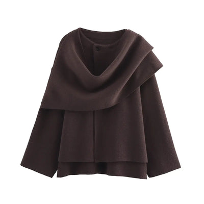 Marianne | Élégante veste manteau asymétrique pour femmes