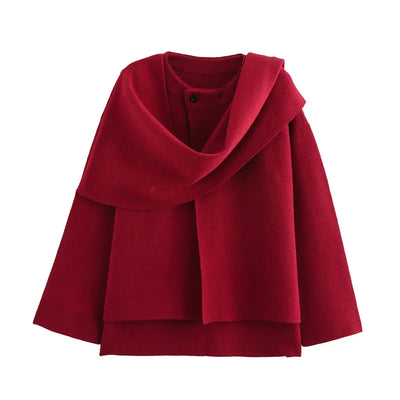 Marianne | Élégante veste manteau asymétrique pour femmes