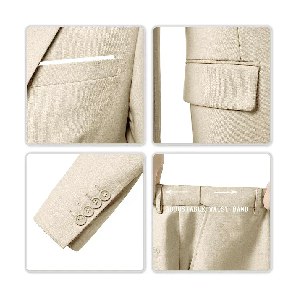 Alex | Ensemble invitée mariage pour hommes | 3 pieces