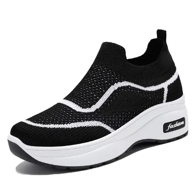 Sophie | Baskets A Enfiler Pour Femme | Confort