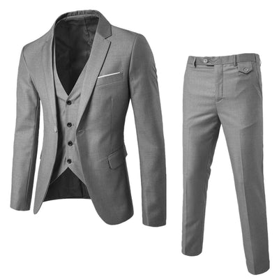 Alexandre | Ensemble slim 3 pièces pour hommes | Travail