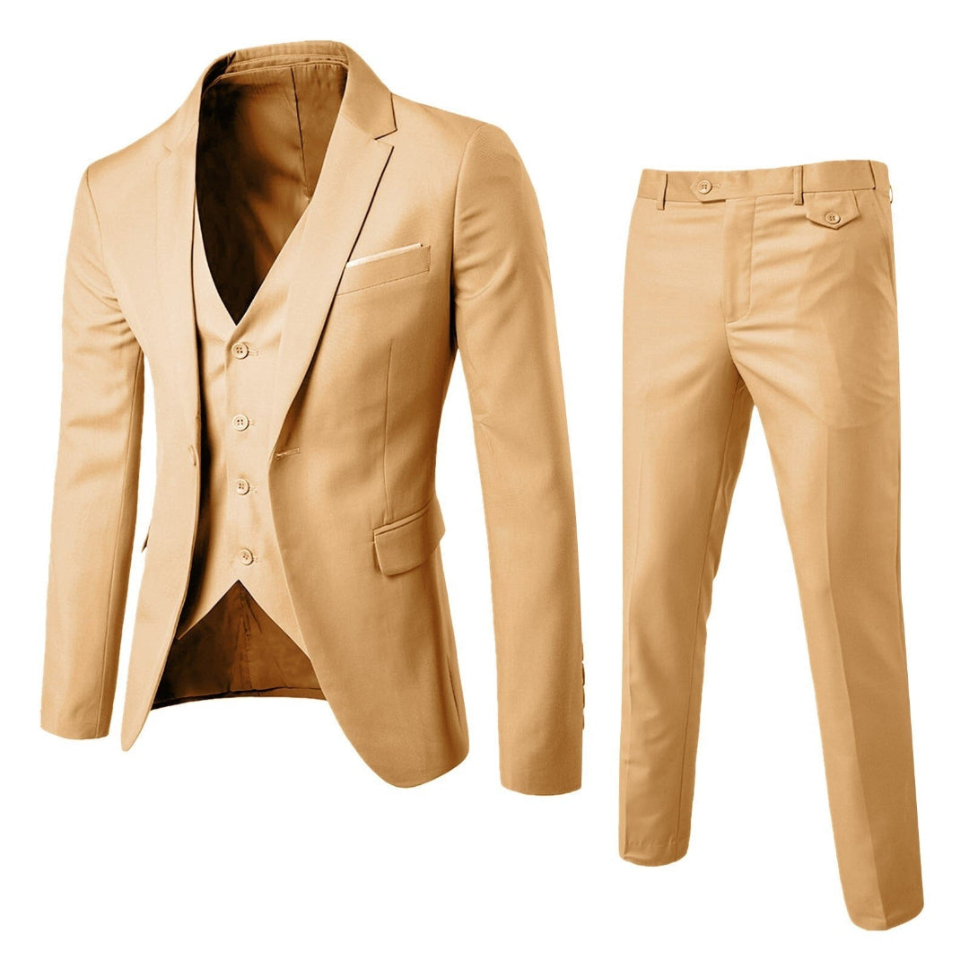Alexandre | Ensemble slim 3 pièces pour hommes | Travail