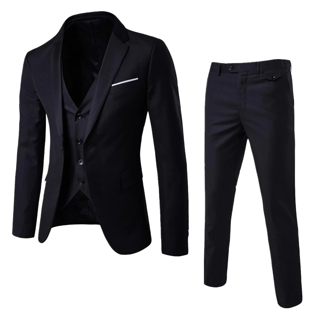 Alexandre | Ensemble slim 3 pièces pour hommes | Travail