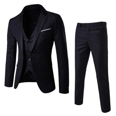 Alexandre | Ensemble slim 3 pièces pour hommes | Travail