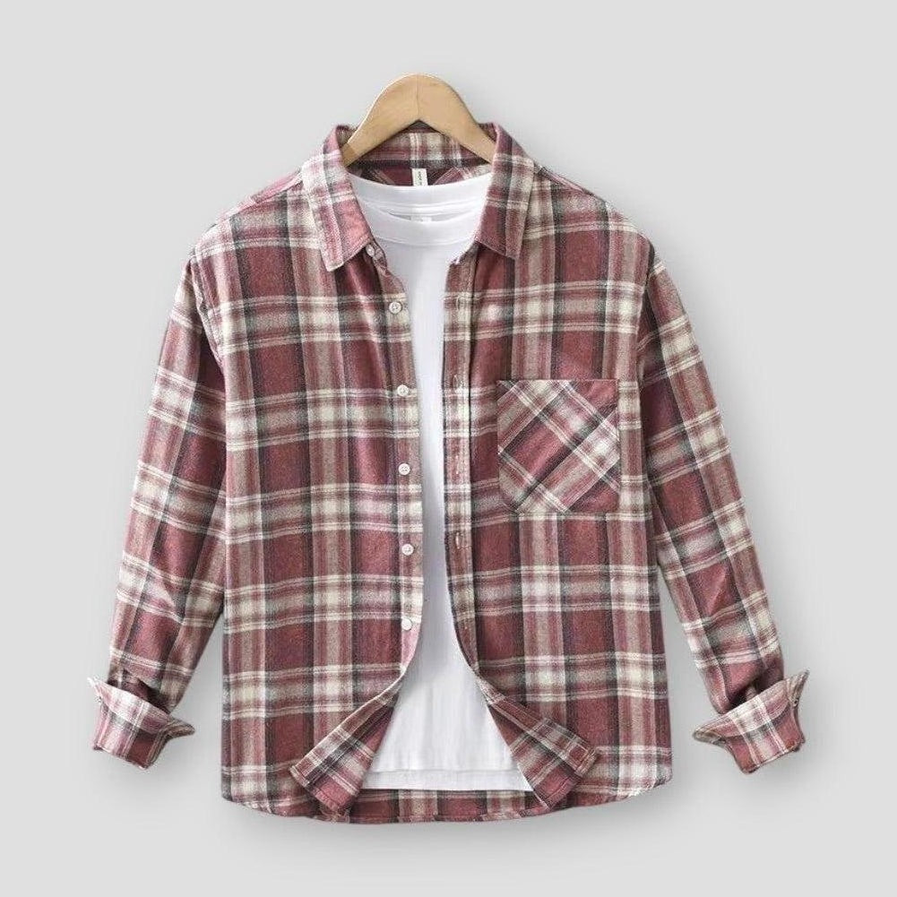 Chemise à carreaux Belmont