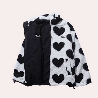 EDEN - Veste Réversible en Hiver Chaud pour Femmes