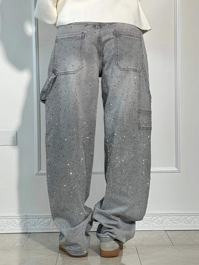 Aubrey™ | Jean à Détails Scintillants