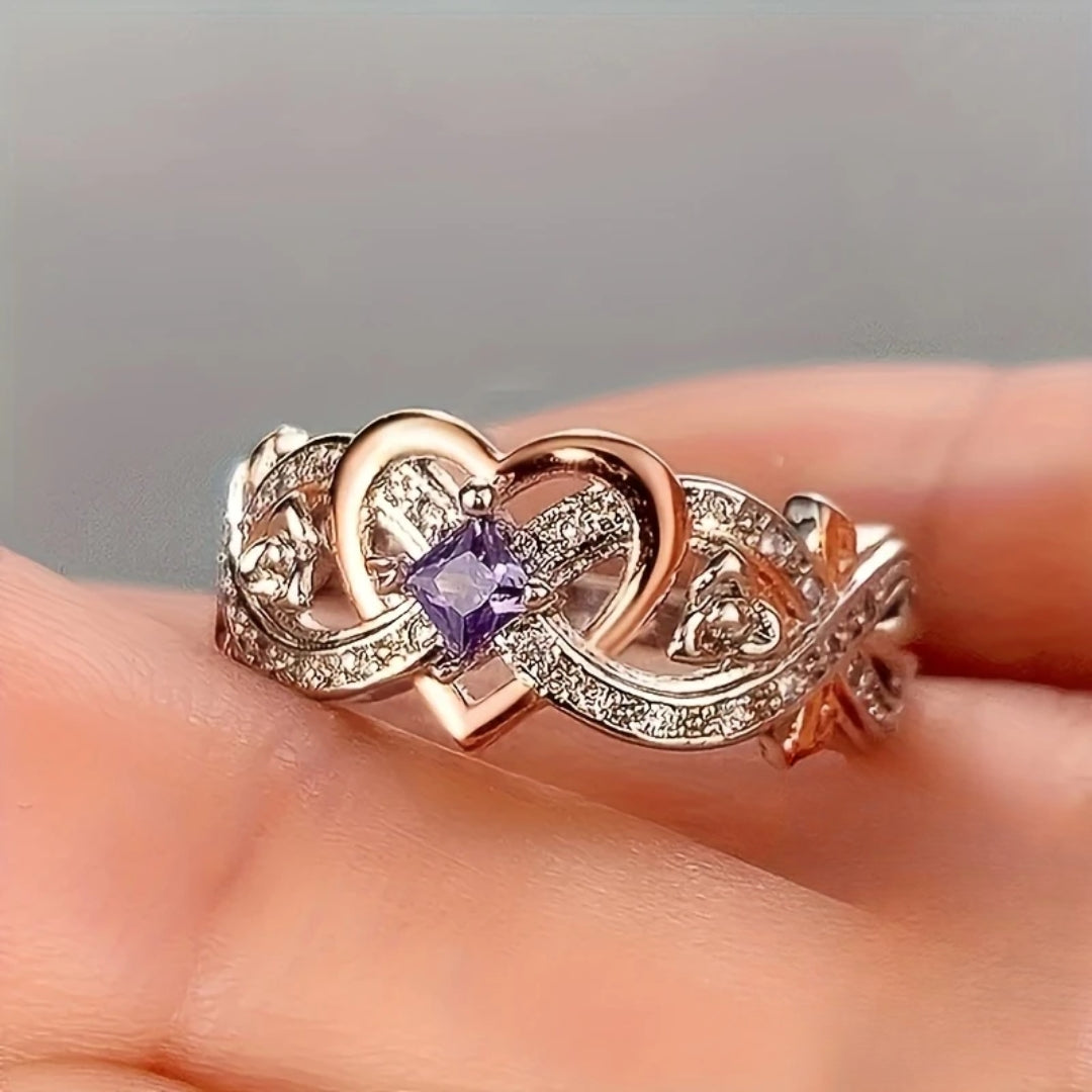 Bague en Or et Argent Violette Heller