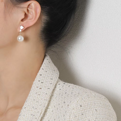 Sophie™ | Boucles perle rétro