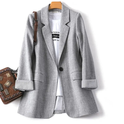 Bella - Blazer patchwork à la mode pour femmes