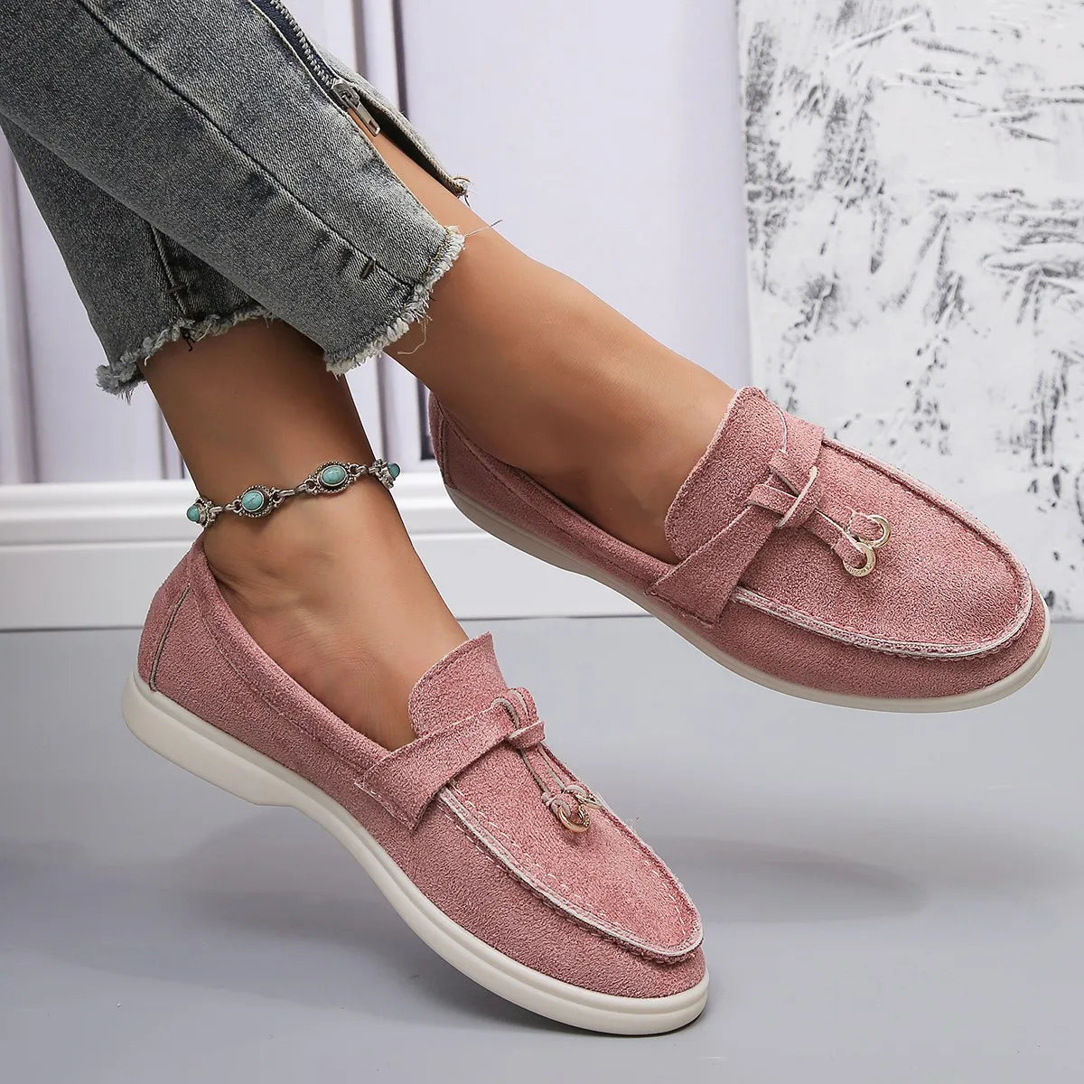 Leah - Mocassins en cuir élégants pour femmes