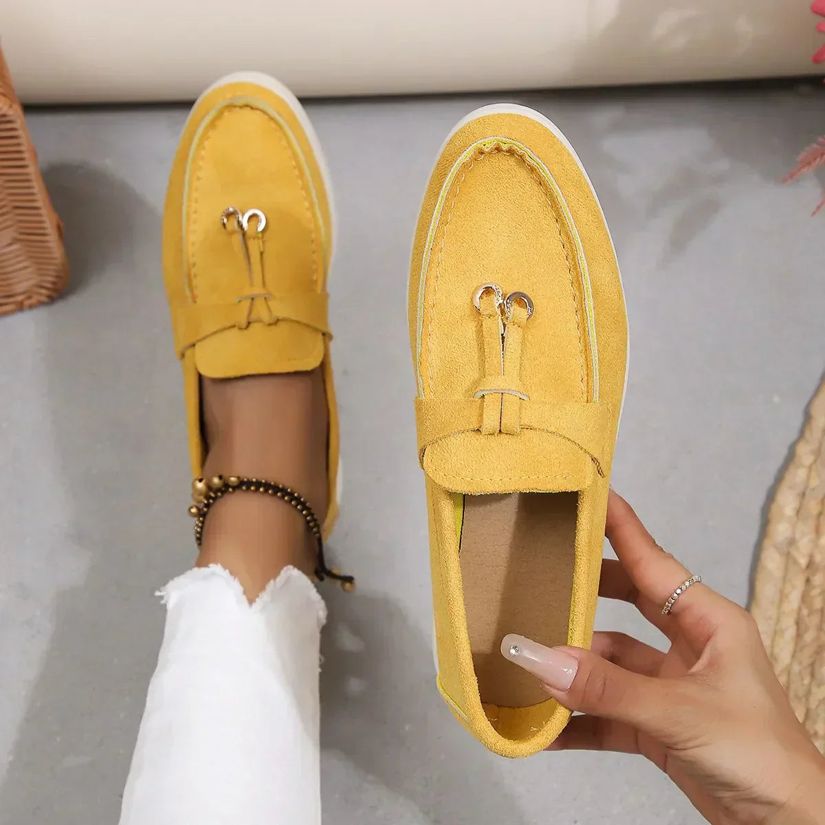 Leah - Mocassins en cuir élégants pour femmes