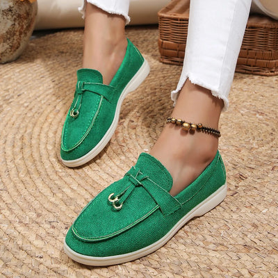 Leah - Mocassins en cuir élégants pour femmes