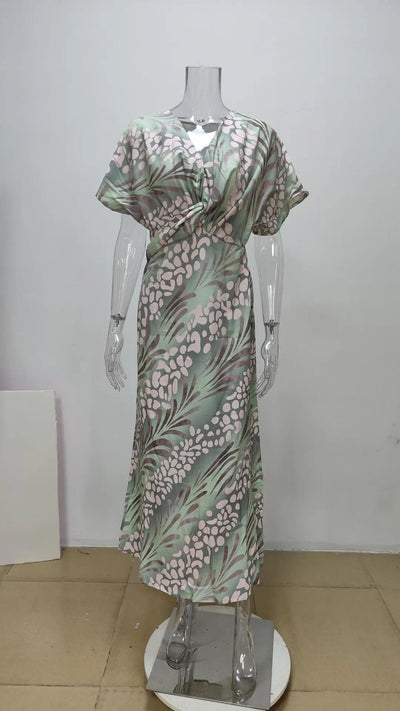 Noemi | Robe de soirée élégante imprimée pour femmes