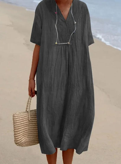 Laura | Robe en lin