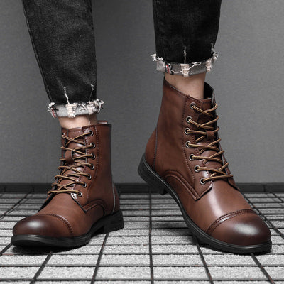 Bottes en Cuir Sur Mesure